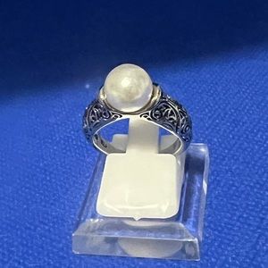 Faux Pearl Ring